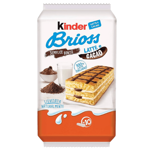 Ferrero - Kinder Brioss Lapte si Cacao 10buc