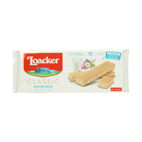Loacker - Napolitane cu Lapte 175gr