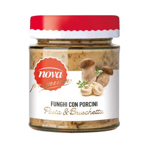 Nova Funghi Con Porcini Pasta & Bruschetta 140gr