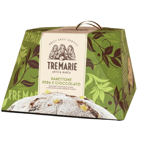 Tre Marie - Panettone cu Pere si Ciocolata 930gr
