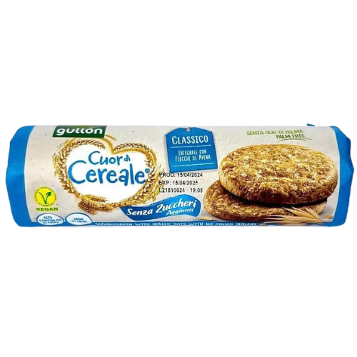 Gullon Cuor di Cereale Classic fara Zahar Adaugat 280gr