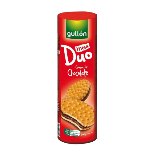 Gullon Biscuiti Mega Duo cu Ciocolata 500gr