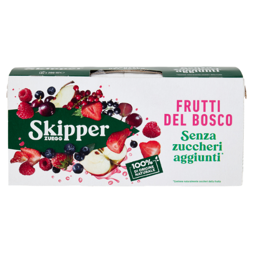 Skipper Suc de Fructe de Padure fara Zahar Adaugat 3x200ml