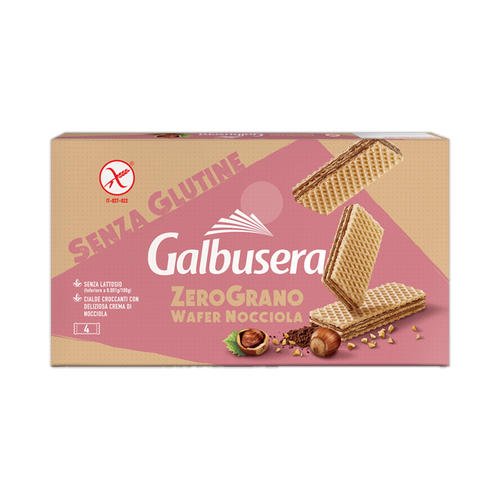 Napolitane cu Alune fara Gluten 180gr Galbusera