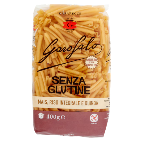 Casarecce Fara Gluten 400gr Garofalo