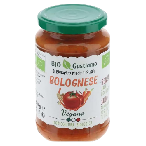 Sos Bolognese Vegan 350gr Bio Gustiamo
