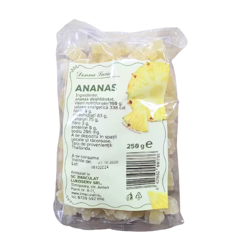 Ananas Confiat 250gr Donna Lucia