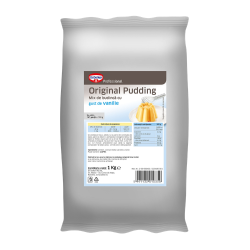 Budinca de Vanilie 1kg Dr. Oetker