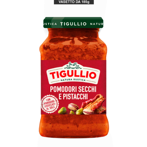 Sos Rosii Uscate si Fistic 190gr Tigullio